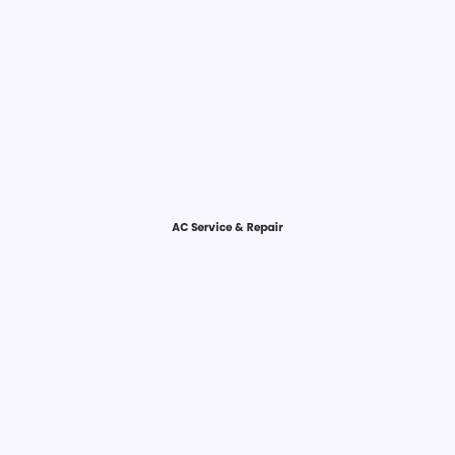 AC Service & Repair